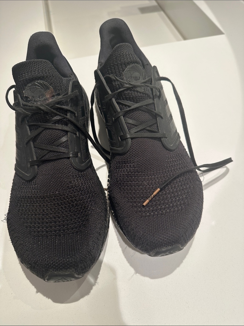 adidas Men's Black Athletic Running Shoes James Bond edition adidas ultra boost